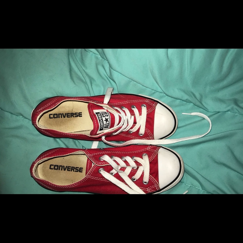 Red Converse - Picture 4 of 4